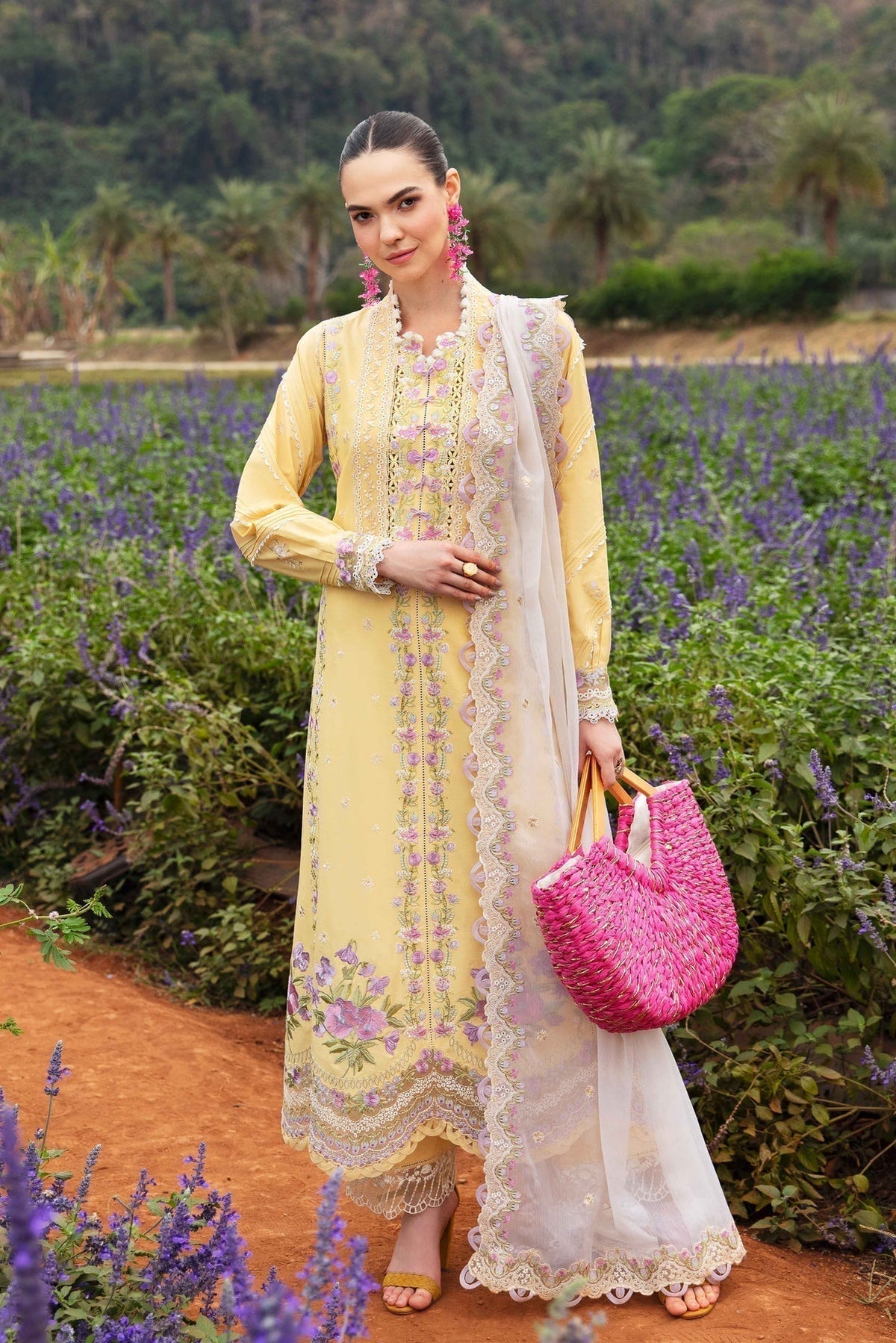 Sable Vogue | Luxury Lawn 24 | Maye - Ladies Clothes - Maria Faisal