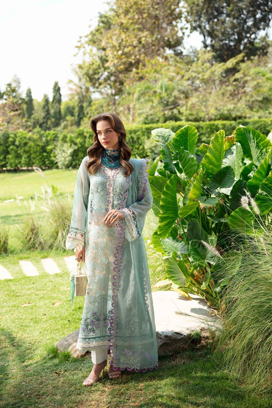 Sable Vogue | Luxury Lawn 24 | Afroz - Ladies Clothes - Maria Faisal