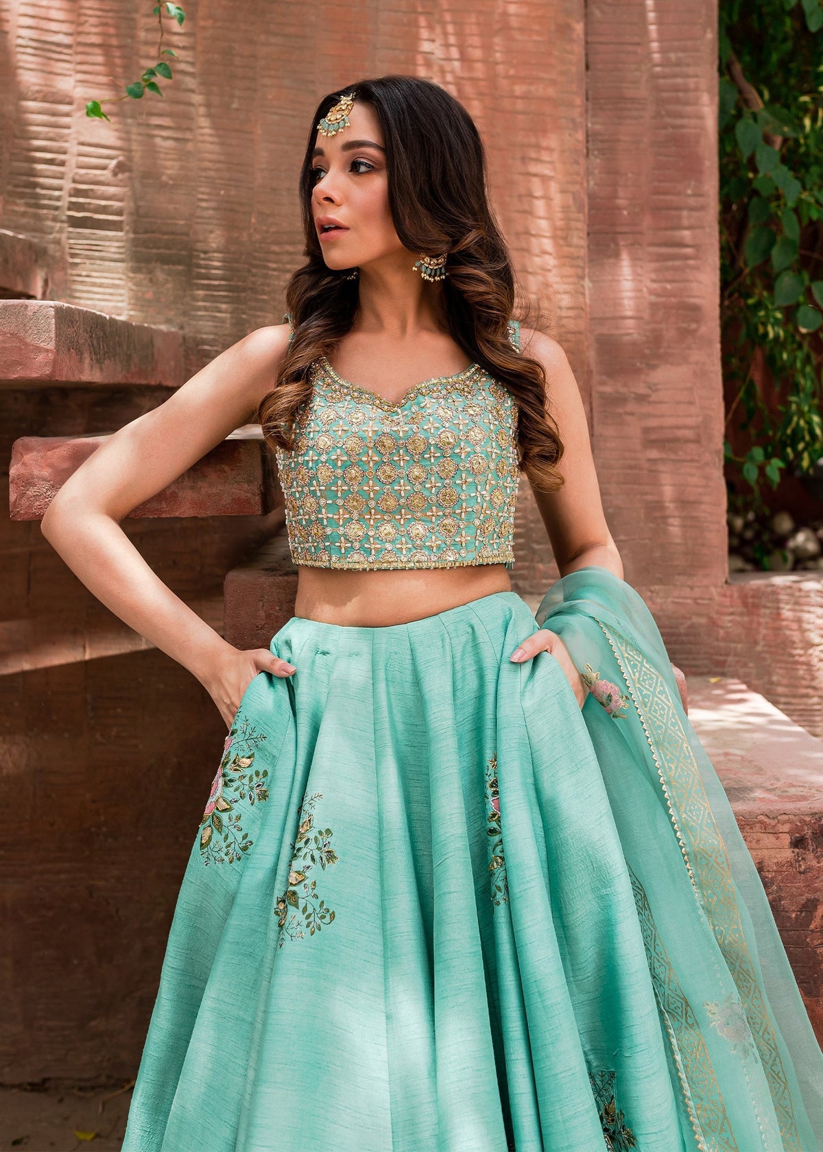 Sadaf Fawad Khan | Zinnia Festive Formals | Firuzeh - Maria Faisal