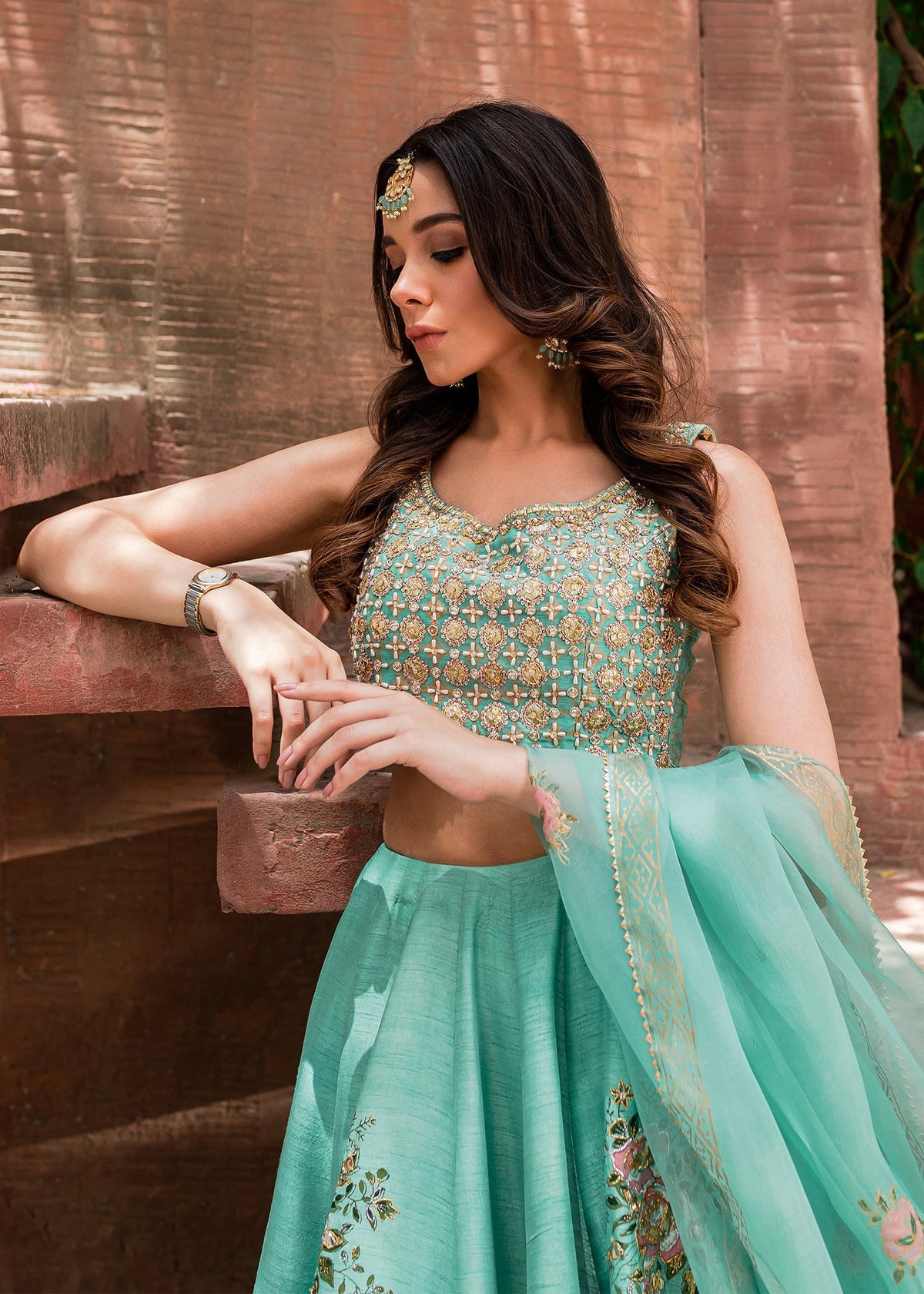 Sadaf Fawad Khan | Zinnia Festive Formals | Firuzeh - Maria Faisal
