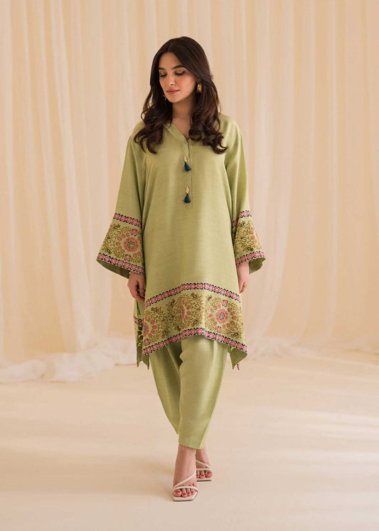 Sadaf Fawad Khan | Lyla Festive Pret | Moss - Maria Faisal