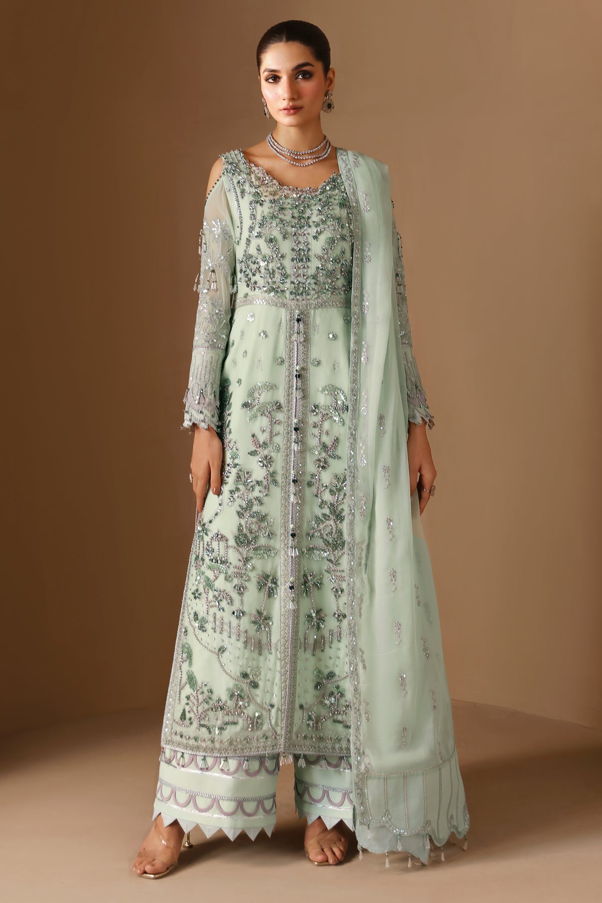 Alizeh | Reena Wedding Formals | AF-HM-4027-SAHAR - Designer Dress with Intricate embroidery and embellishments. Shop elegent wedding dress at Maria Faisal.