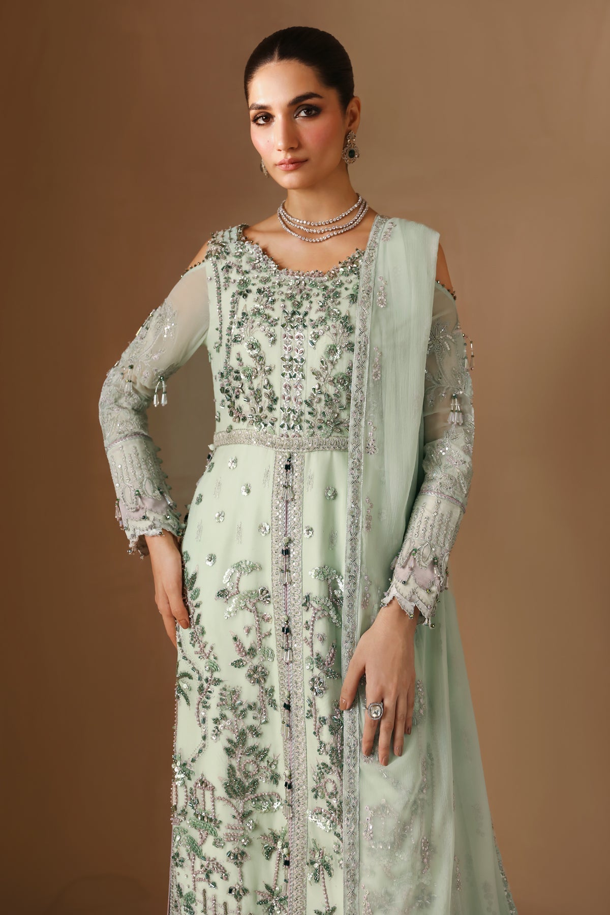 Alizeh | Reena Wedding Formals | AF-HM-4027-SAHAR - Designer Dress with Intricate embroidery and embellishments. Shop elegent wedding dress at Maria Faisal.
