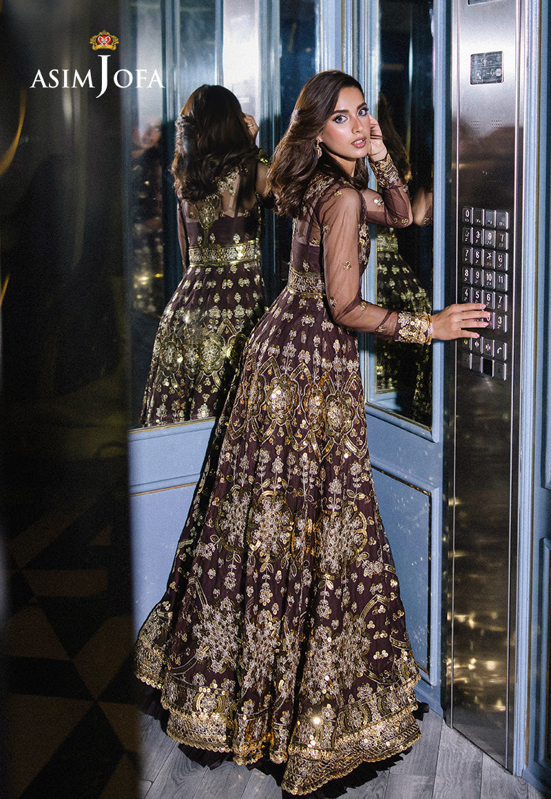 Asim Jofa | Festive Collection 25 | AJFF-07 - Ladies Clothes 