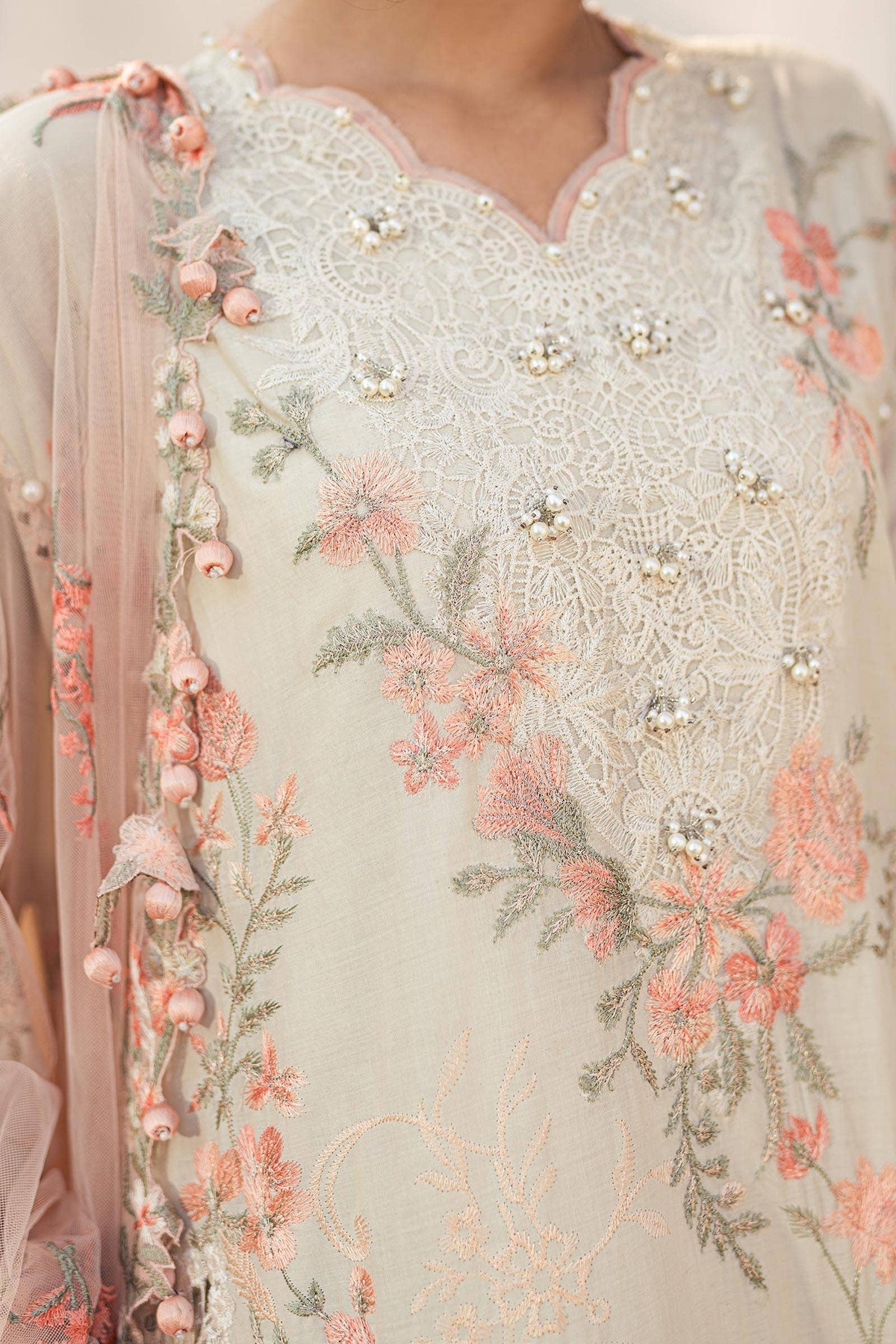 Sana Safinaz | Luxury Collection 24 | L241-003B-3CT - Ladies Clothes - Maria Faisal