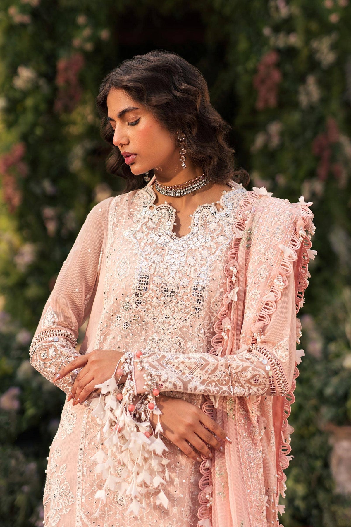 Sana Safinaz | Luxury Collection 24 | L241-006A-3CV - Ladies Clothes - Maria Faisal