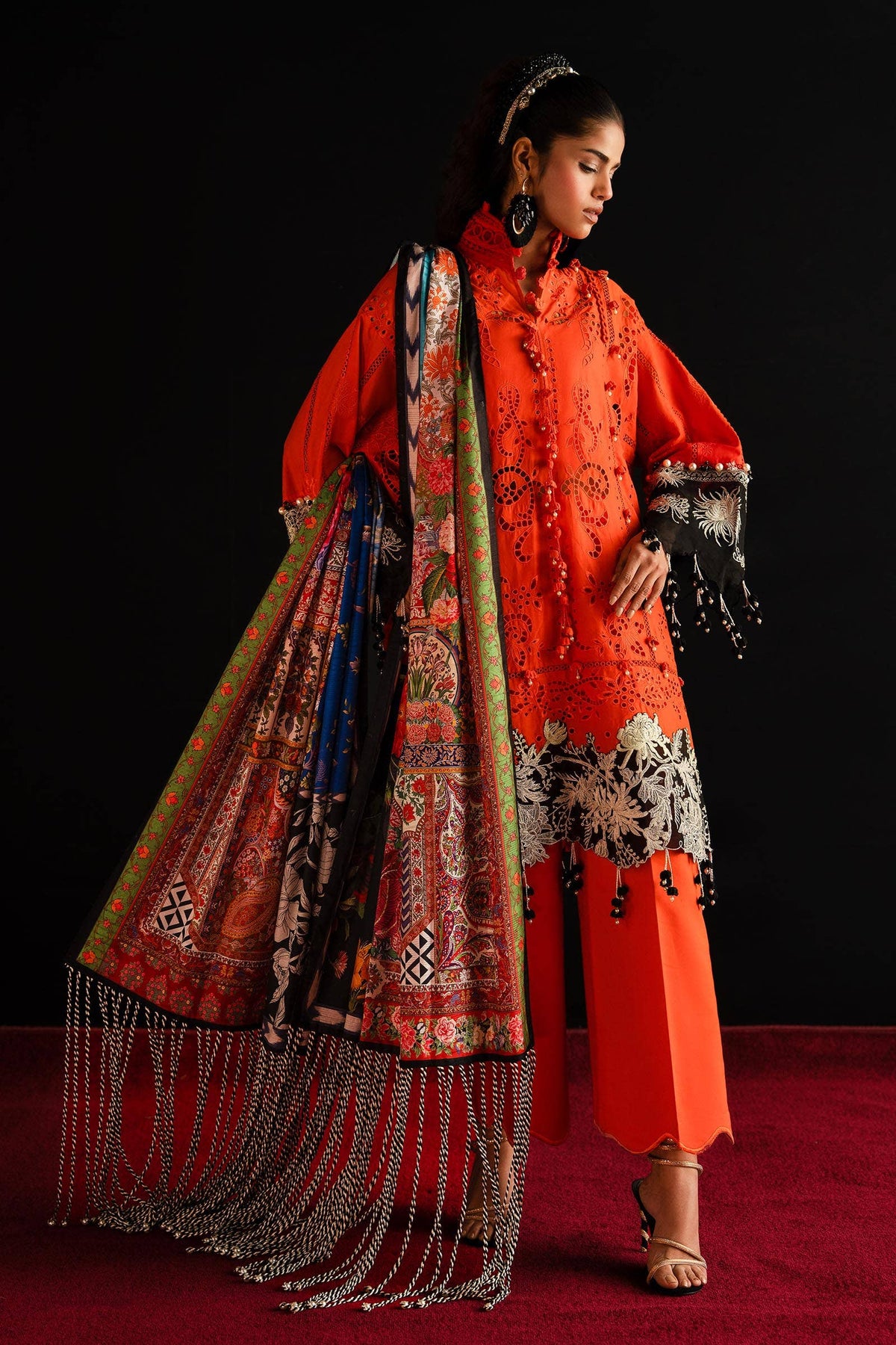 Sana Safinaz | Luxury Collection 24 | L241-001A-3CL - Ladies Clothes - Maria Faisal