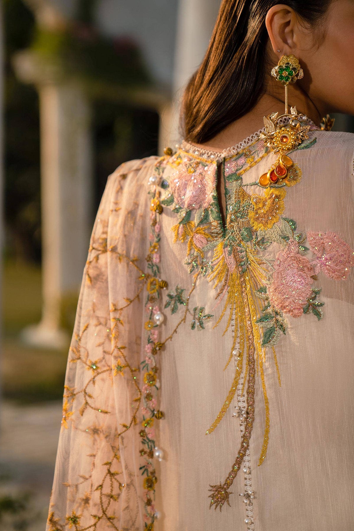 Sana Safinaz | Luxury Collection 24 | L241-009A-3CT - Ladies Clothes - Maria Faisal