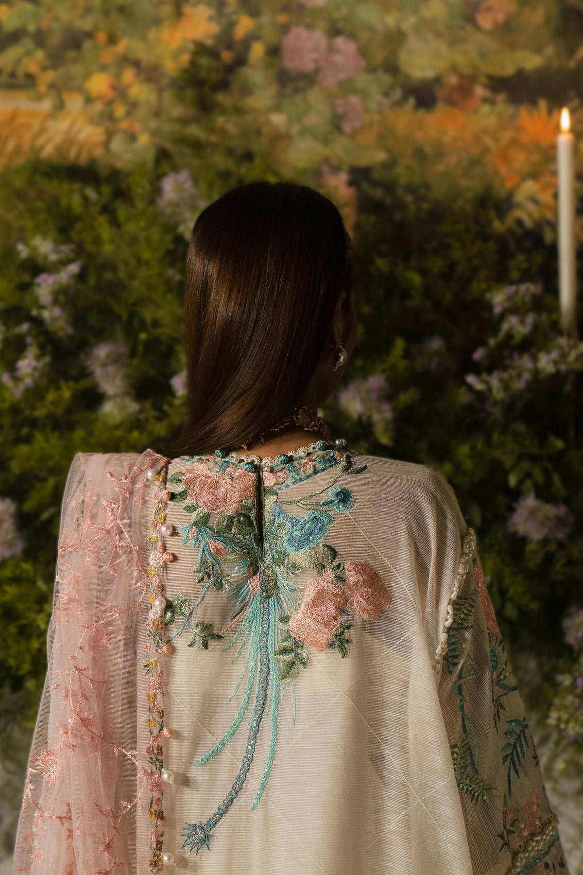 Sana Safinaz | Luxury Collection 24 | L241-009B-3CT - Ladies Clothes - Maria Faisal