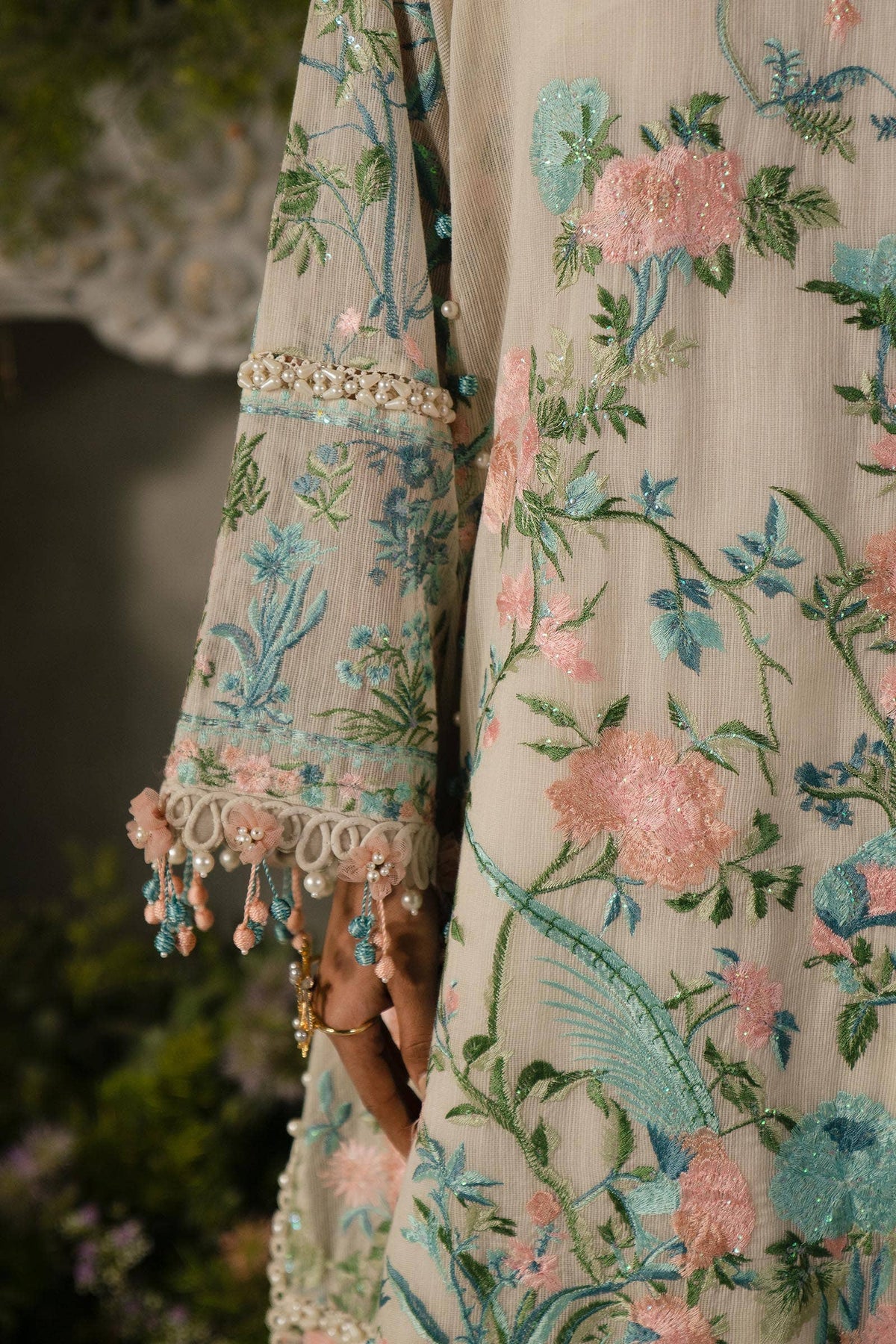 Sana Safinaz | Luxury Collection 24 | L241-009B-3CT - Ladies Clothes - Maria Faisal