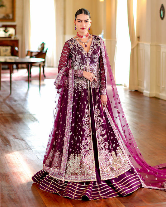 Roheenaz | Whispers of Grace Chiffon | Selen - Formal Dress - available at Maria Faisal in UK and USA.