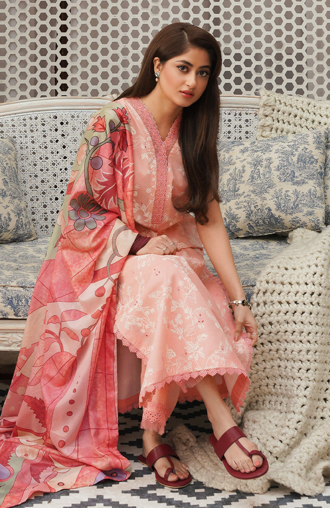 Seran | Afsanah Lawn 24 | Elnaz - Ladies Clothes - Maria Faisal