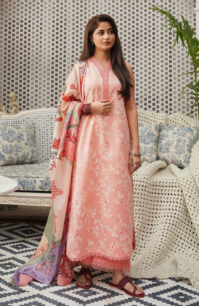 Seran | Afsanah Lawn 24 | Elnaz - Ladies Clothes - Maria Faisal