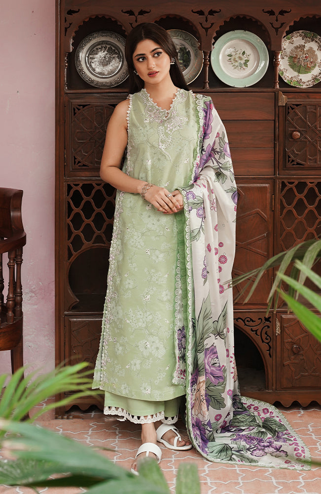 Seran | Afsanah Lawn 24 | Maya - Ladies Clothes - Maria Faisal
