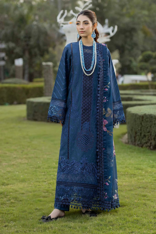 Adans Libas | Serene Luxury Lawn | SERENE 1741 - Luxury Dress - available at Maria Faisal in UK and USA.