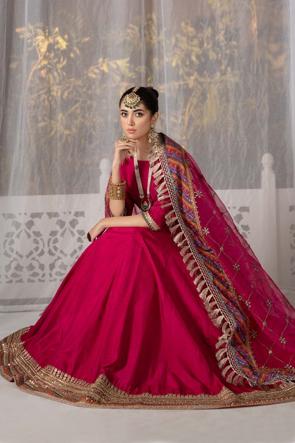 Maria B | Formal Wears | SF-EF24-13 - Wedding Dress - Maria Faisal