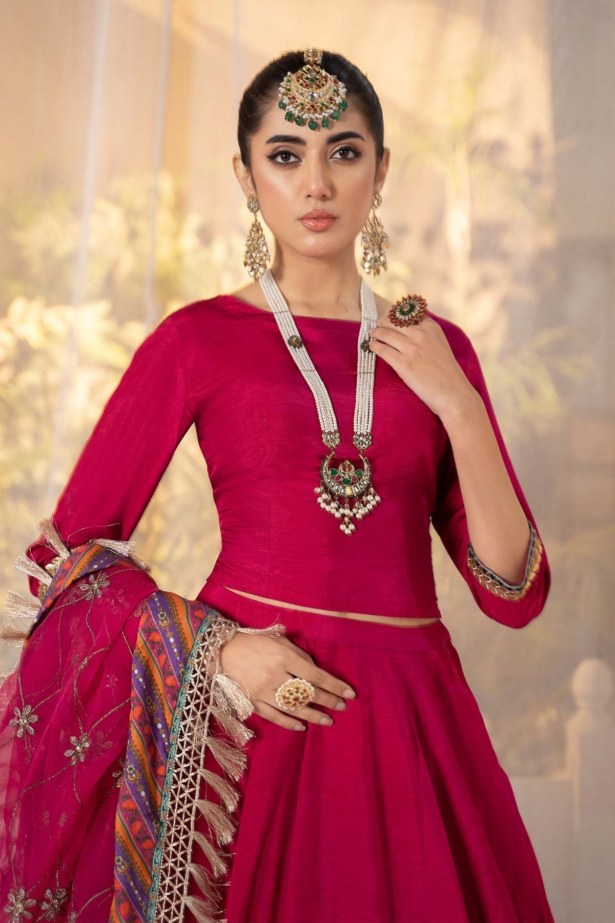 Maria B | Formal Wears | SF-EF24-13 - Wedding Dress - Maria Faisal