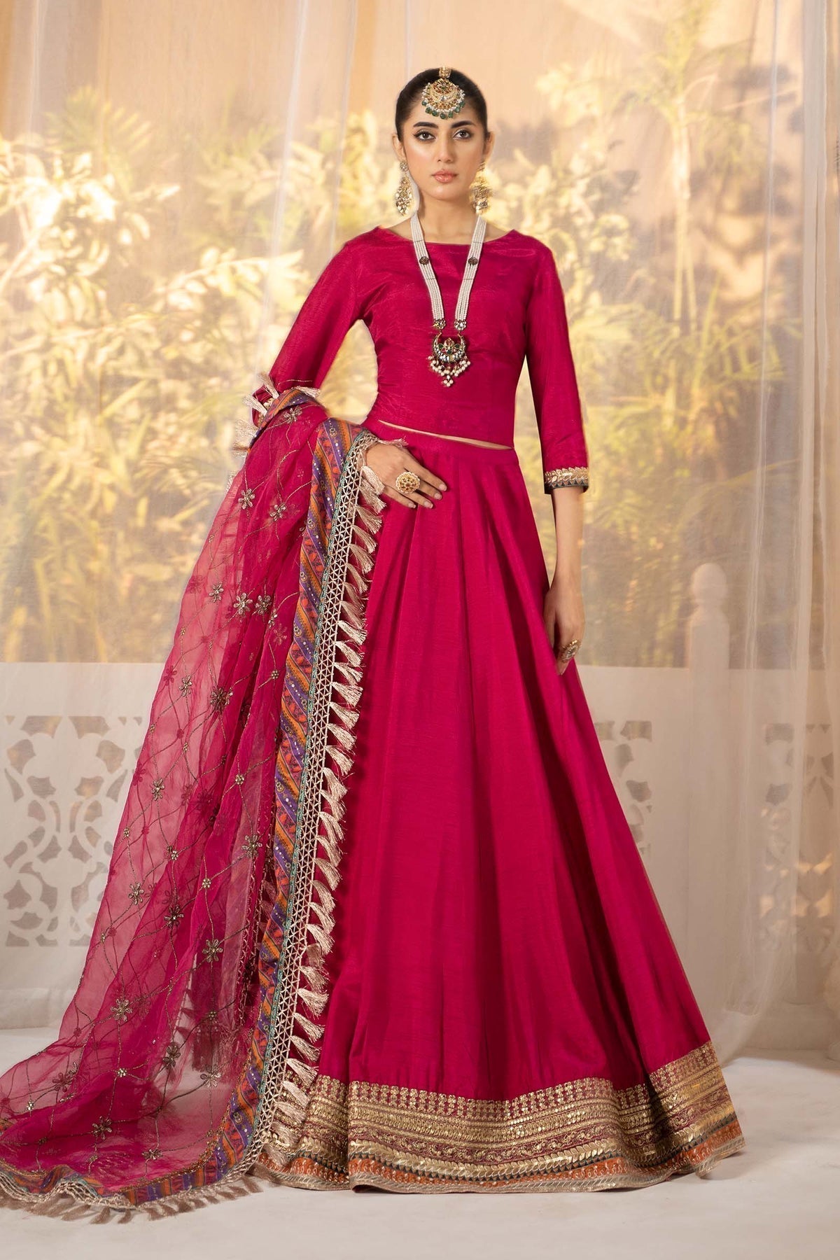 Maria B | Formal Wears | SF-EF24-13 - Wedding Dress - Maria Faisal