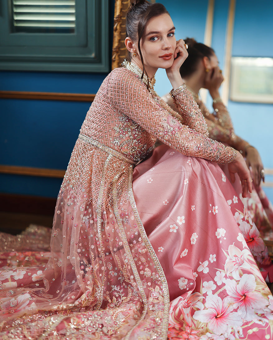 Mushq | The Muse | Shayna - Bridal Dress - available at Maria Faisal in UK and USA.