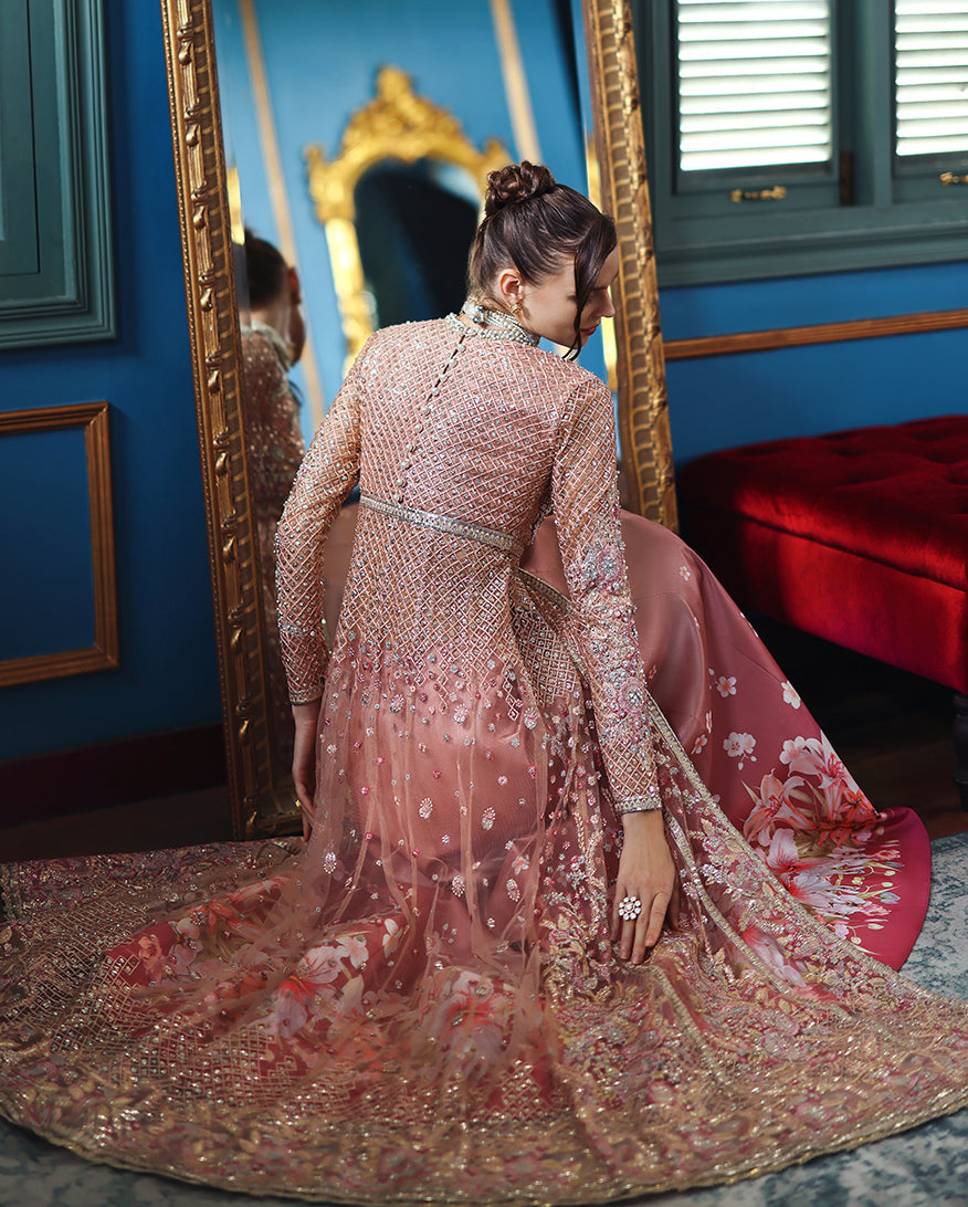 Mushq | The Muse | Shayna - Bridal Dress - available at Maria Faisal in UK and USA.