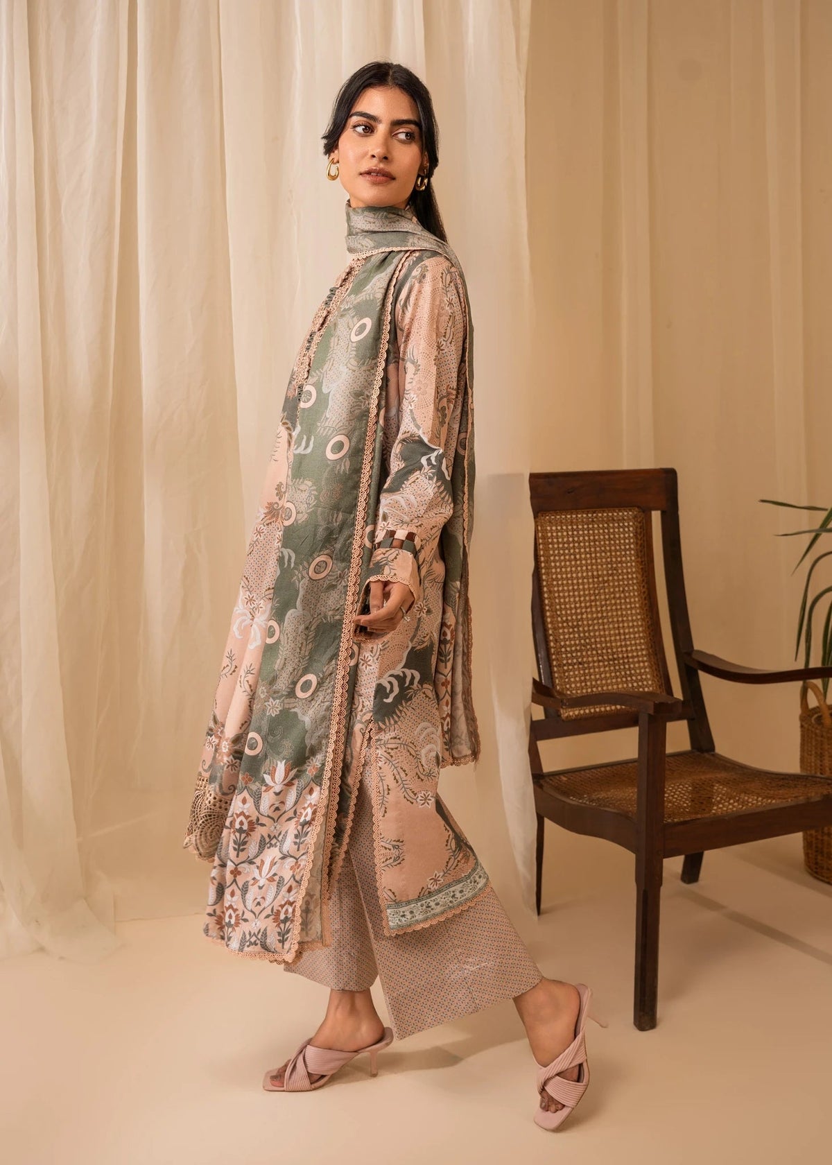 Nureh | Shades of Winter | ZARA (AZ-06) - Ladies Clothes - Maria Faisal