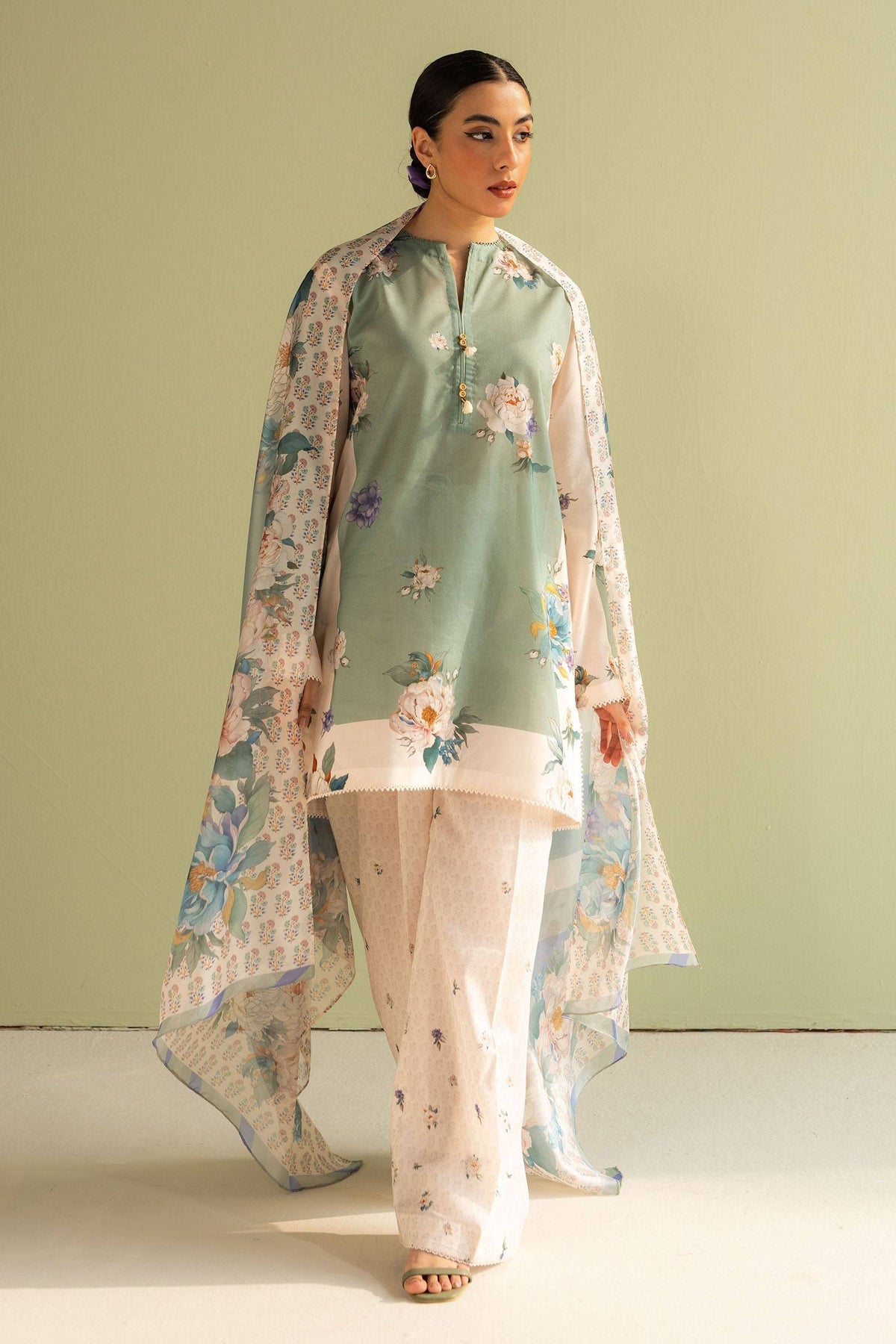 Zara Shahjahan | Coco Prints 25 | Sofia-2A by Maria Faisal - Registered Vendor of : Zara Shahjahan - type : Ladies Clothes - 100% original wedding dresses
