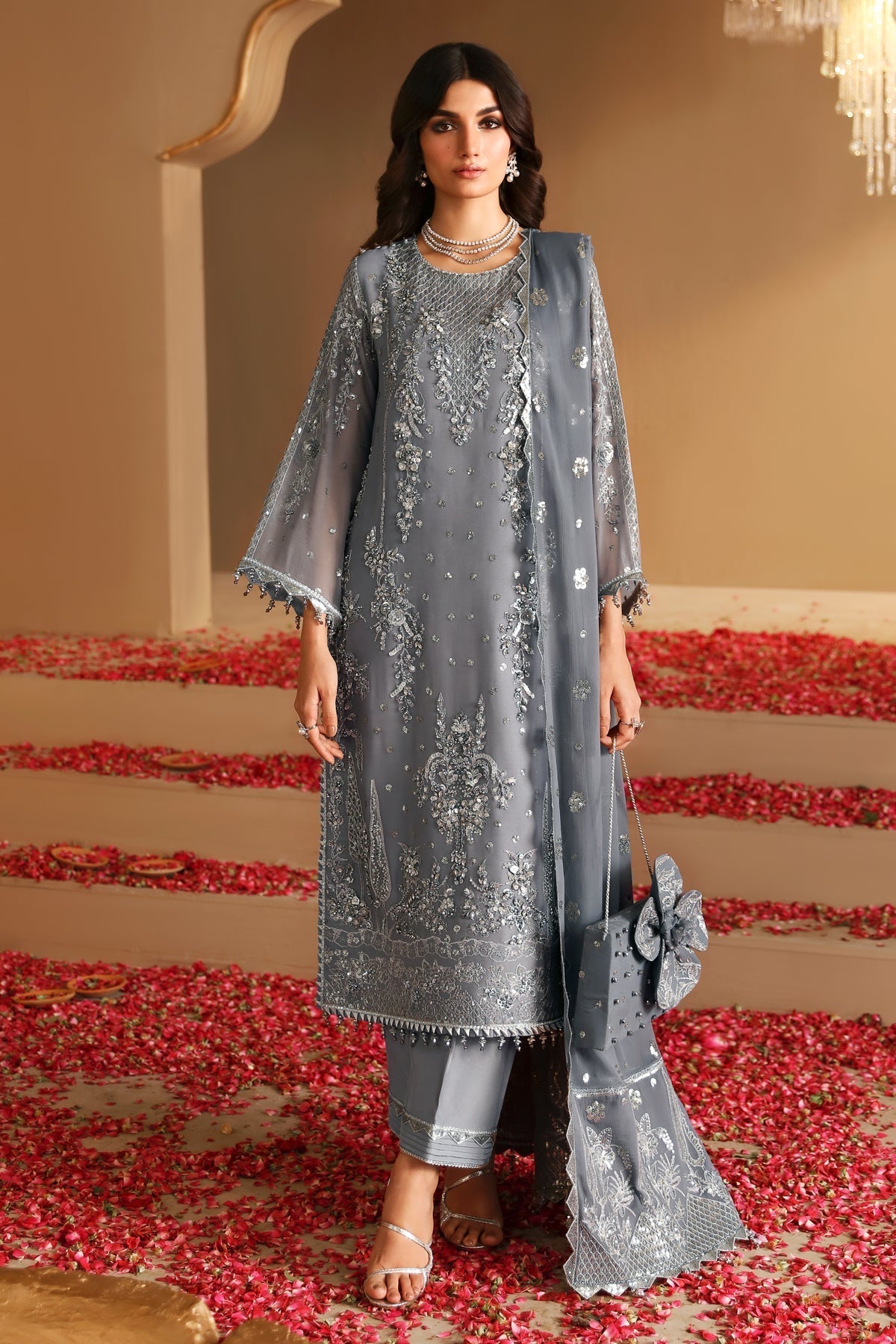 Alizeh | Reena Wedding Formals | AF-HM-4028-SOPHIA - Designer Dress with Intricate embroidery and embellishments. Shop elegent wedding dress at Maria Faisal.