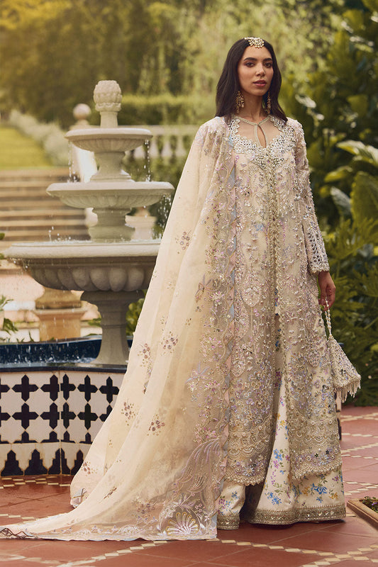 Soraya | Lumene Festive Edit 25 | Azilis - Wedding Dress - available at Maria Faisal in UK and USA.