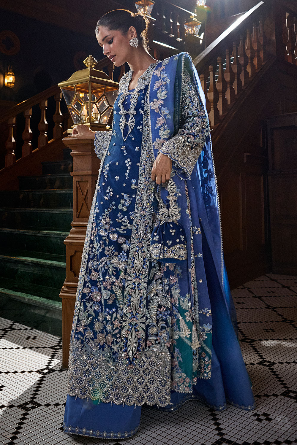 Soraya | Lumene Festive Edit 25 | Elise - Wedding Dress - Available at Maria Faisal in UK and USA.