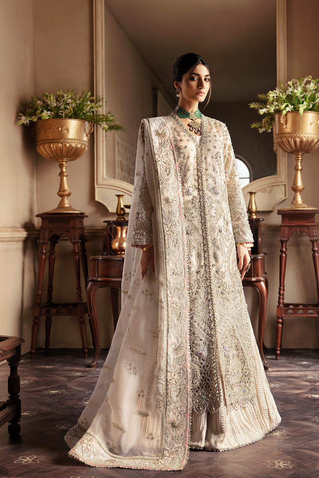 Soraya | Lumene Festive Formals | Miel - Wedding Dress - available at  Maria Faisal in UK and USA.