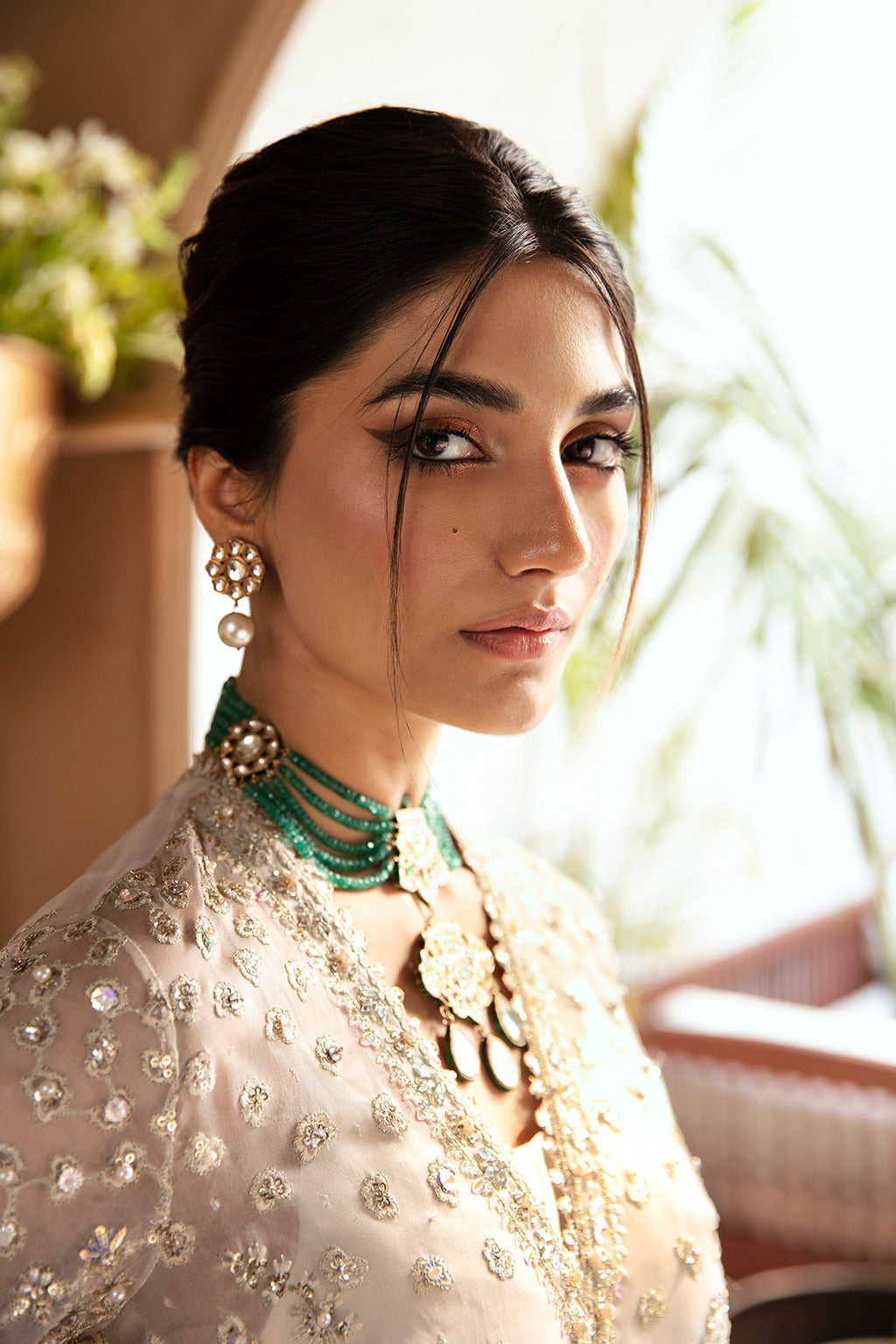 Soraya | Lumene Festive Formals | Miel - Wedding Dress - available at  Maria Faisal in UK and USA.