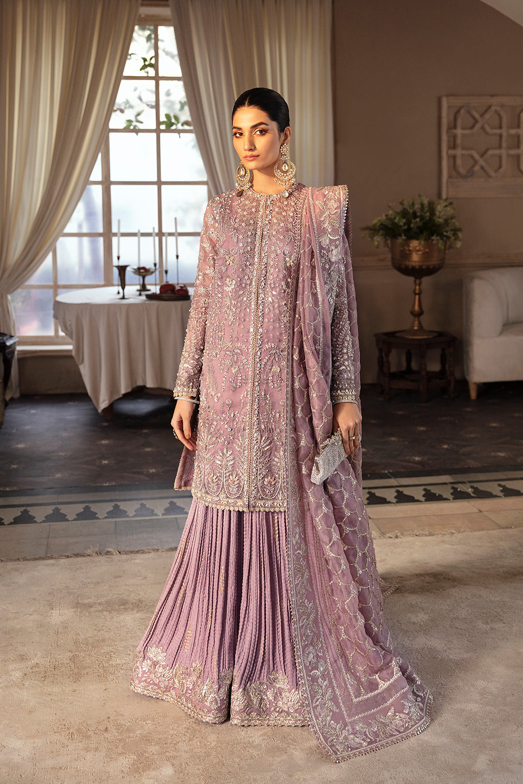 Soraya | Lumene Festive Formals | Sehr - Wedding Dress - available at  Maria Faisal in UK and USA.