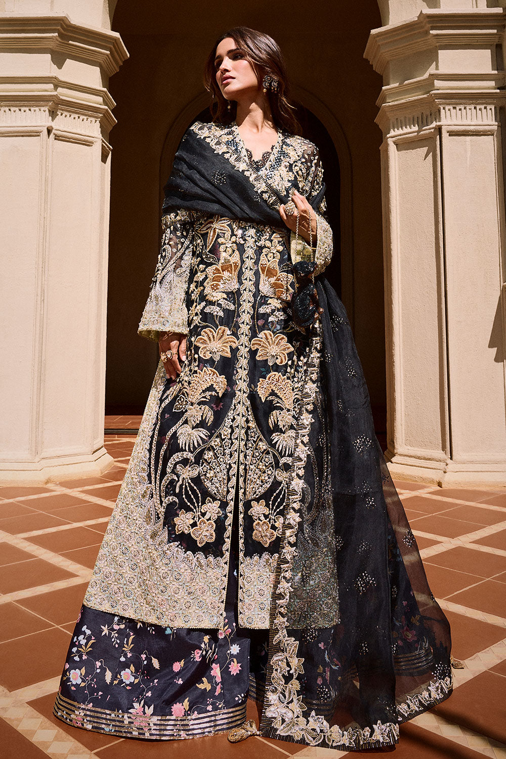 Soraya | Lumene Festive Edit 25 | Stella - Wedding Dress - available at Maria Faisal in UK and USA.
