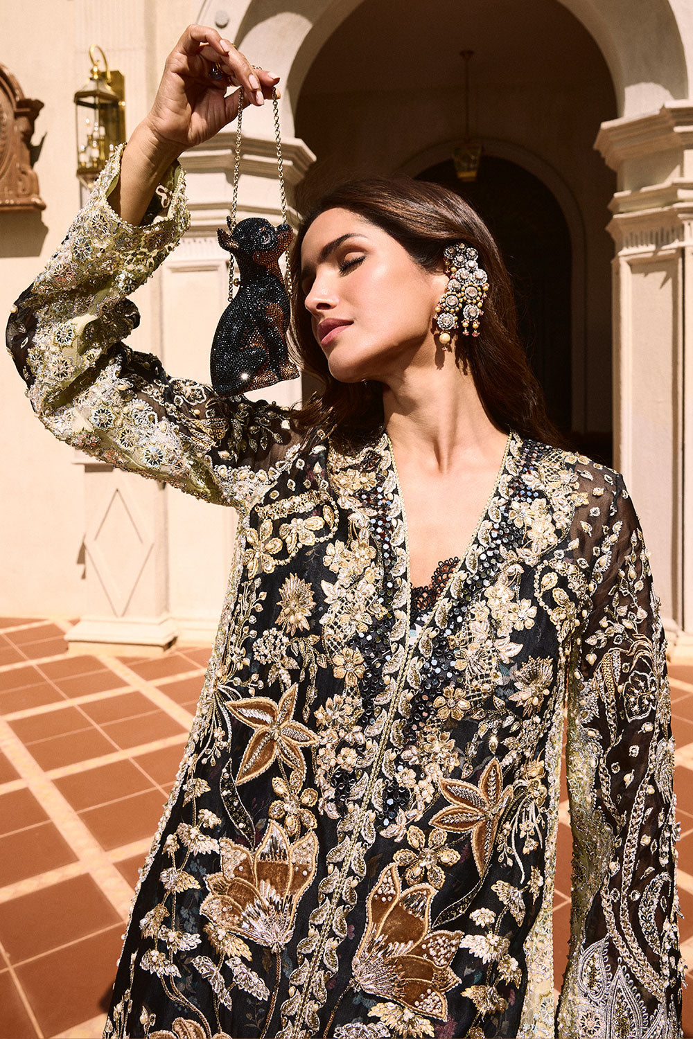 Soraya | Lumene Festive Edit 25 | Stella - Wedding Dress - available at Maria Faisal in UK and USA.