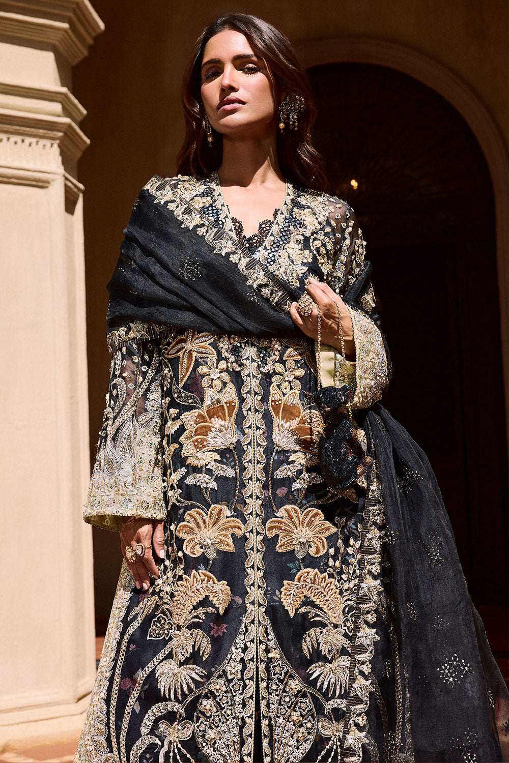 Soraya | Lumene Festive Edit 25 | Stella - Wedding Dress - available at Maria Faisal in UK and USA.