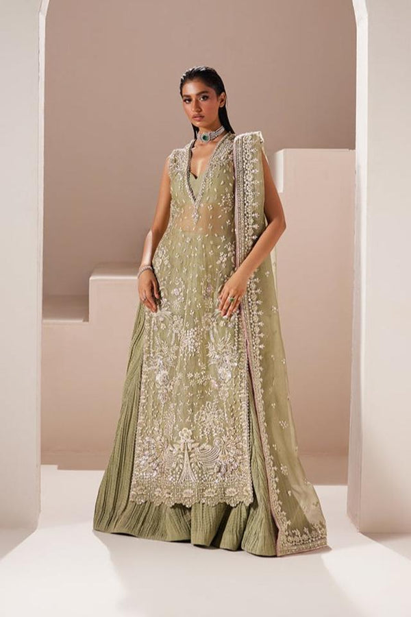 Soraya | Oriana Luxury Formals | Celeste - Wedding Wear - available at  Maria Faisal in UK and USA.