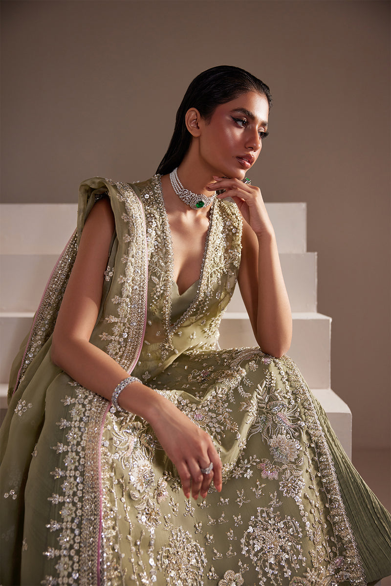 Soraya | Oriana Luxury Formals | Celeste - Wedding Wear - available at  Maria Faisal in UK and USA.