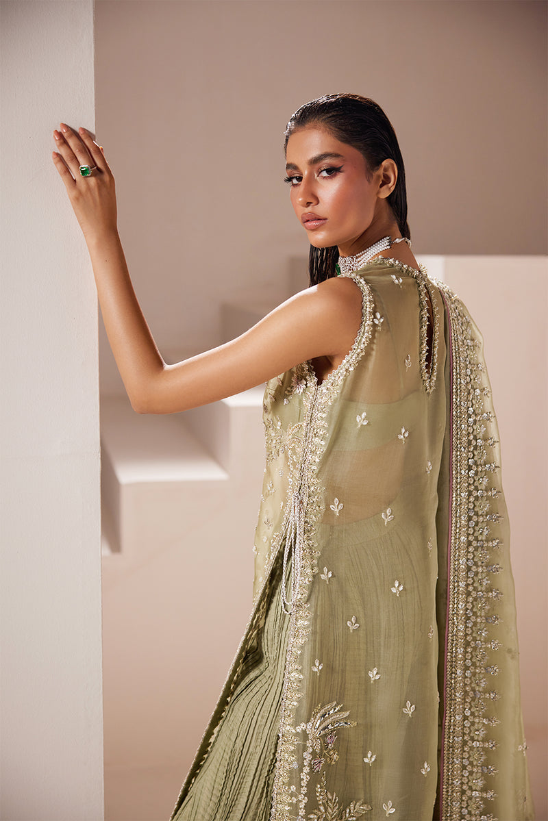 Soraya | Oriana Luxury Formals | Celeste - Wedding Wear - available at  Maria Faisal in UK and USA.