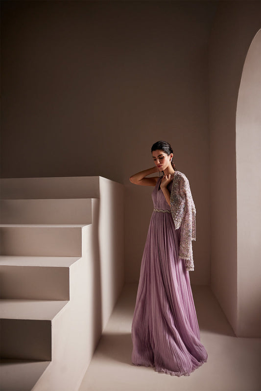 Soraya | Oriana Luxury Formals | Charisma - Formal Wear - available at  Maria Faisal in UK and USA.