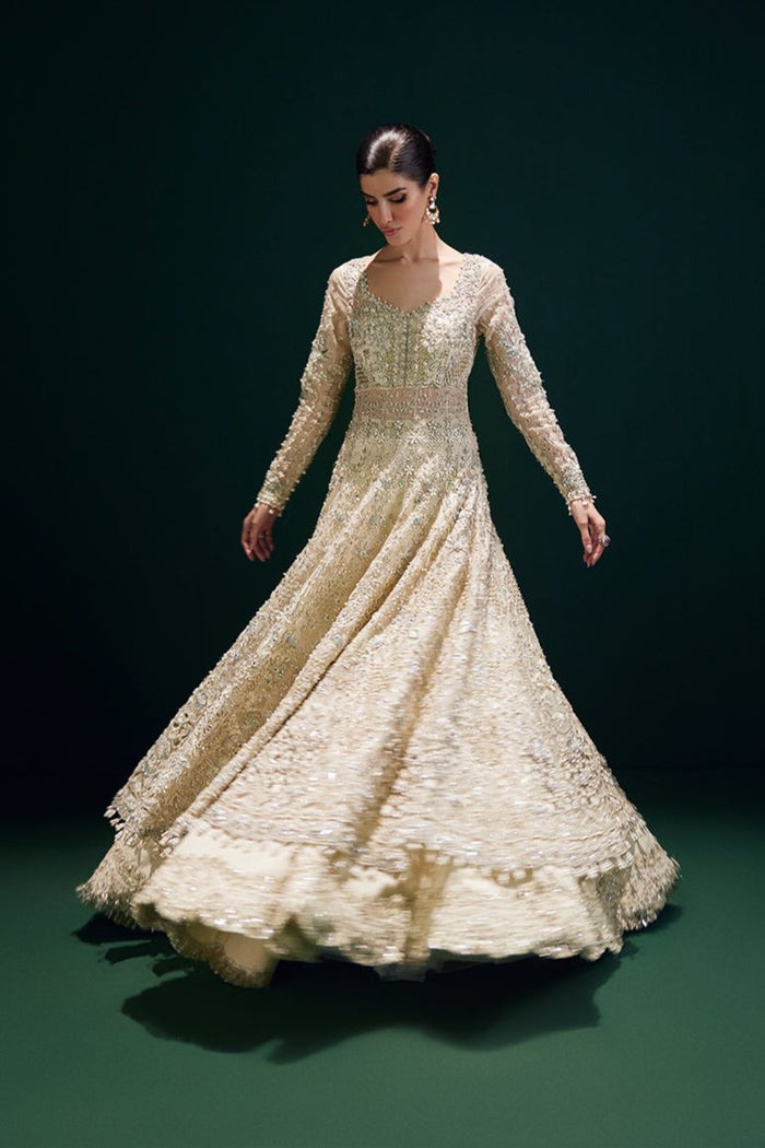 Soraya | Oriana Luxury Formals | Elysian - Wedding Wear - available at  Maria Faisal in UK and USA.