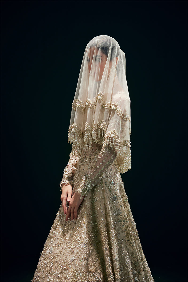 Soraya | Oriana Luxury Formals | Elysian - Bridal Wear - available at  Maria Faisal in UK and USA.