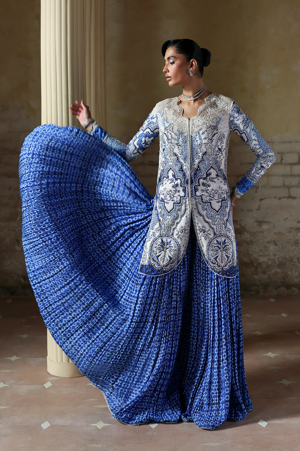 Soraya | Lumene Festive'25/26 | Evadia - Wedding Wear - available at  Maria Faisal in UK and USA.