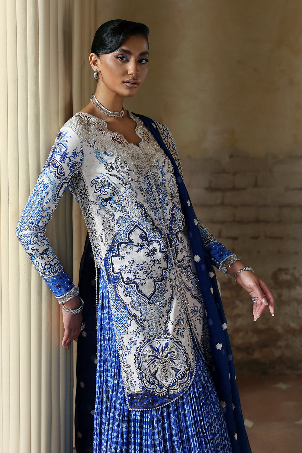Soraya | Lumene Festive'25/26 | Evadia - Wedding Wear - available at  Maria Faisal in UK and USA.