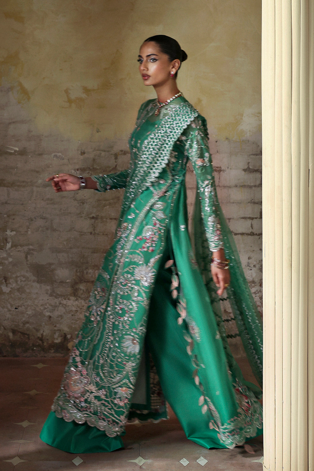 Soraya | Lumene Festive'25/26 | Maristella - Party Wear - available at  Maria Faisal in UK and USA.
