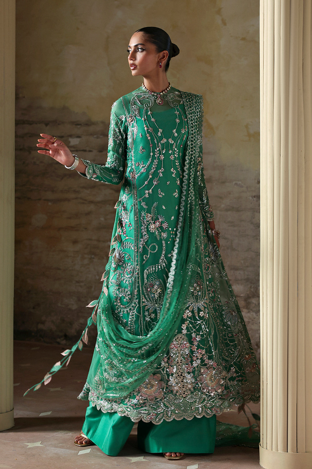 Soraya | Lumene Festive'25/26 | Maristella - Wedding Wear - available at  Maria Faisal in UK and USA.