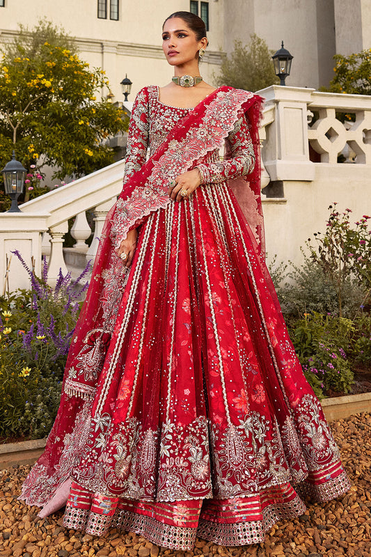 Soraya | Lumene Festive Edit 25 | Marybella - Wedding Dress - available at Maria Faisal in UK and USA.