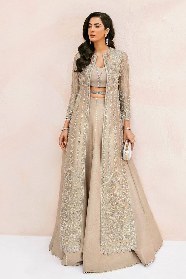 Soraya | Amelia Luxury Formals | Sepia - Formal Wear - available at  Maria Faisal in UK and USA.