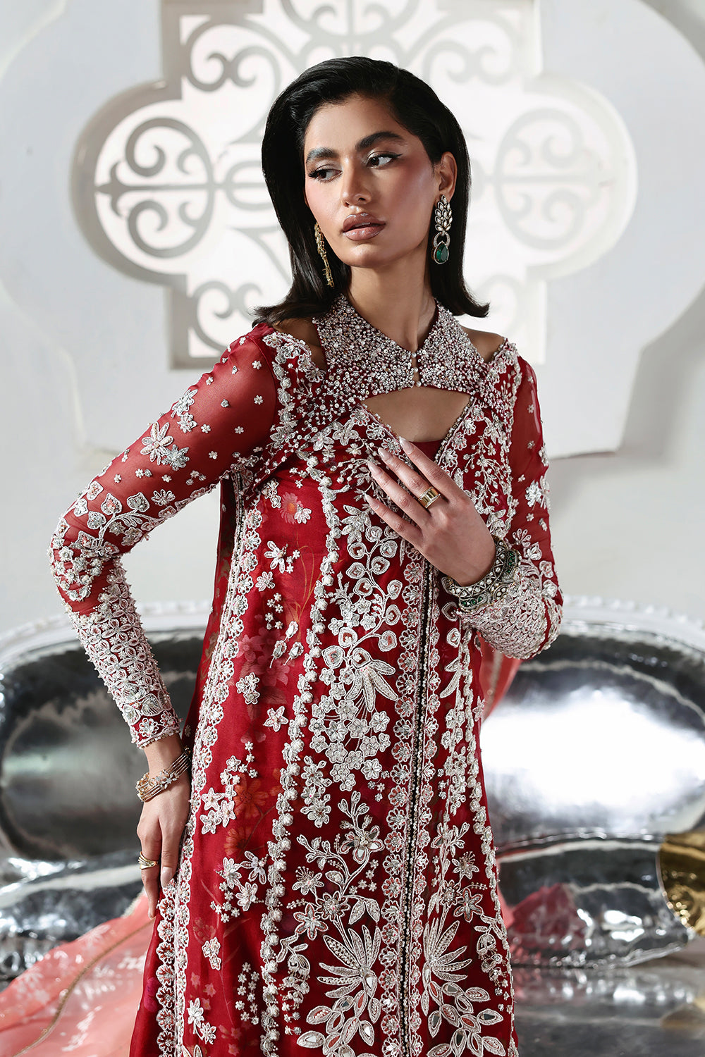 Soraya | Lumene Festive'25/26 | Solara - Wedding Wear - available at  Maria Faisal in UK and USA.