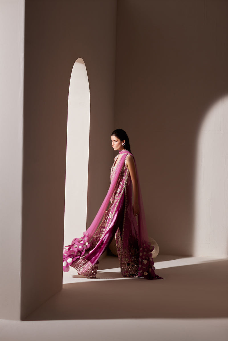 Soraya | Oriana Luxury Formals | Verdant - Wedding Wear - available at  Maria Faisal in UK and USA.