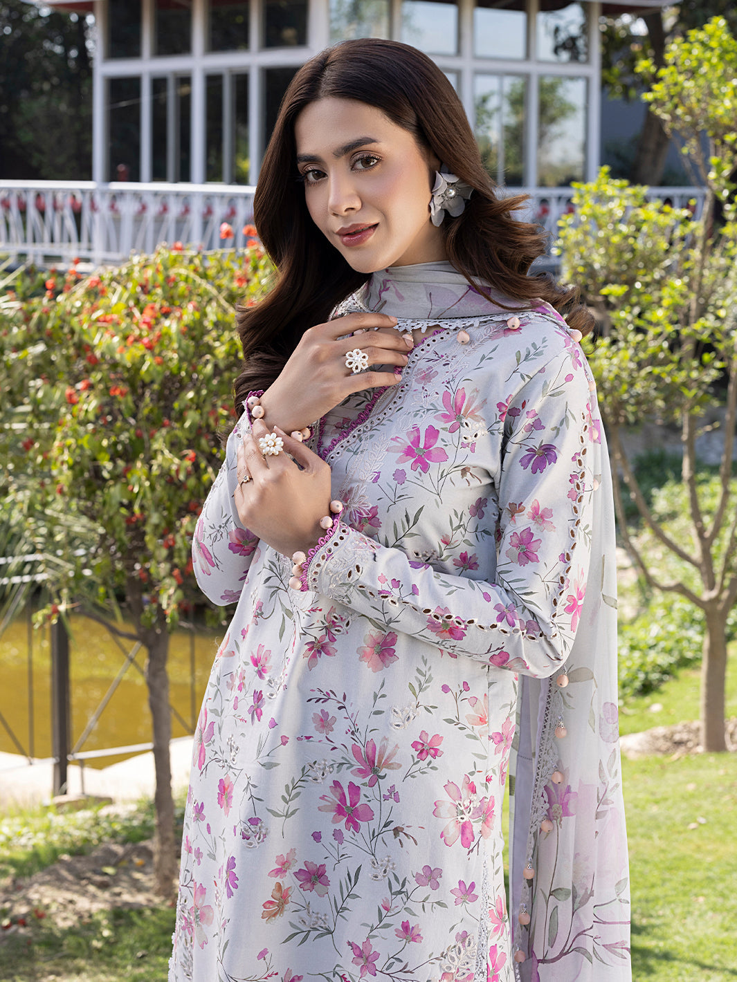 Izel | Oh Spring Lawn 25 | SUNLIT by Maria Faisal - Registered Vendor of : Izel - type : Ladies Clothes - 100% original wedding dresses